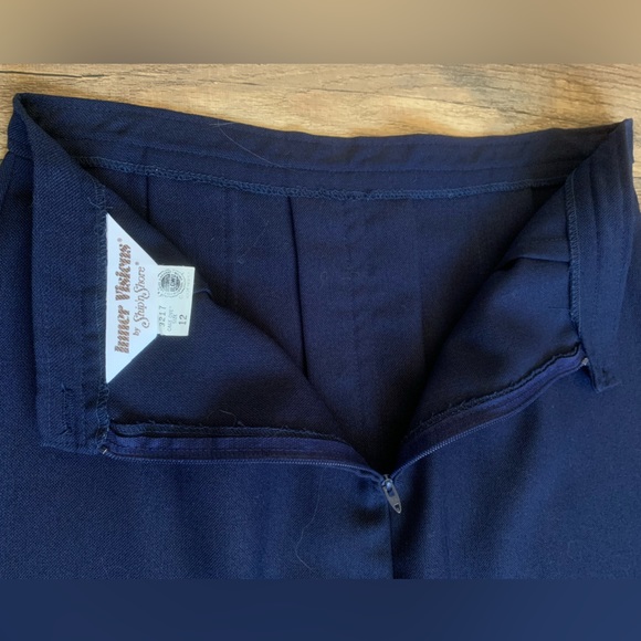 60s Vintage Pleated Midi Skirt - Picture 5 of 5